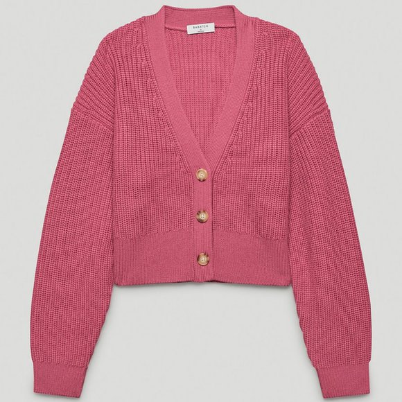 Aritzia Sweaters - Babaton Canberra Cardigan 2XS in pink